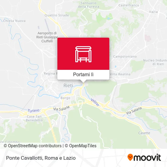 Mappa Ponte Cavallotti