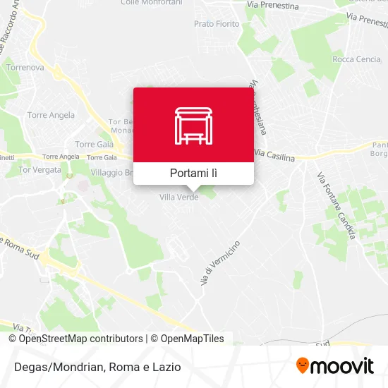 Mappa Degas/Mondrian