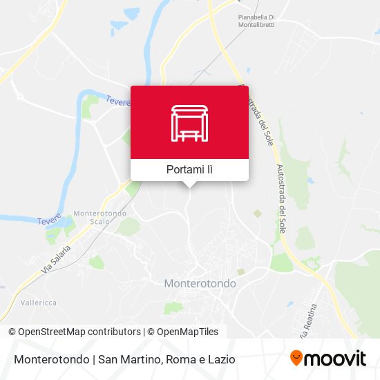 Mappa Monterotondo | San Martino