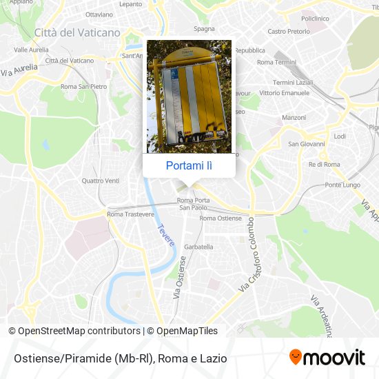 Mappa Ostiense/Piramide (Mb-Rl)