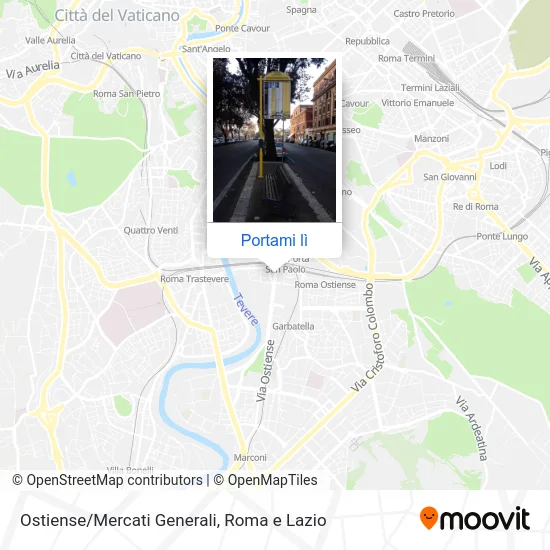 Mappa Ostiense/Mercati Generali