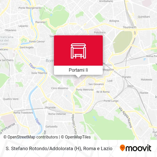 Mappa S. Stefano Rotondo / Addolorata (H)