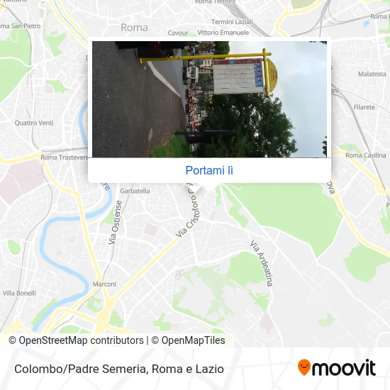 Mappa Colombo/Padre Semeria