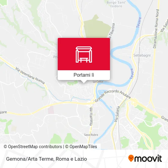 Mappa Gemona/Arta Terme