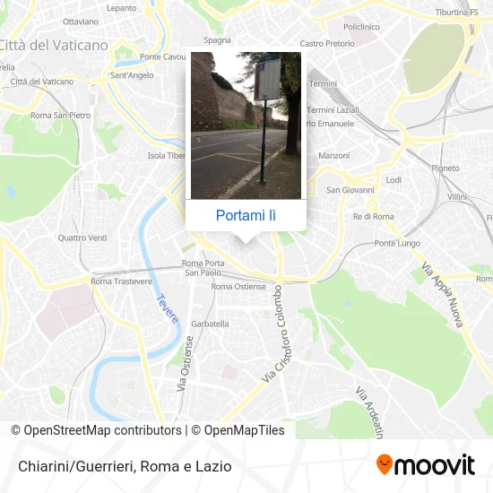 Mappa Chiarini/Guerrieri