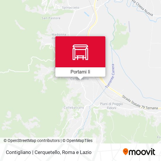 Mappa Contigliano | Cerquetello