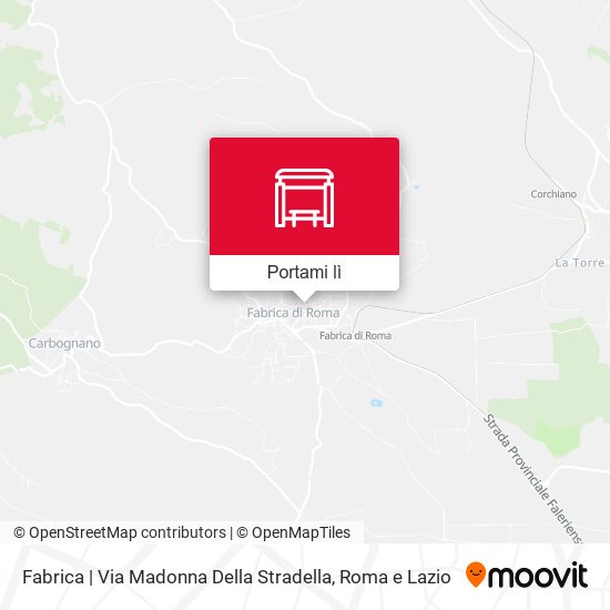 Mappa Fabrica | Via Madonna Della Stradella