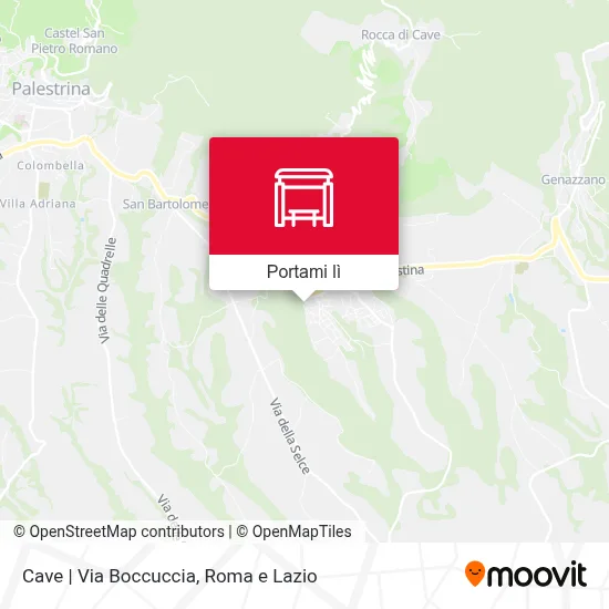 Mappa Cave | Via Boccuccia