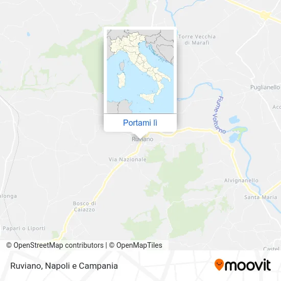 Mappa Ruviano
