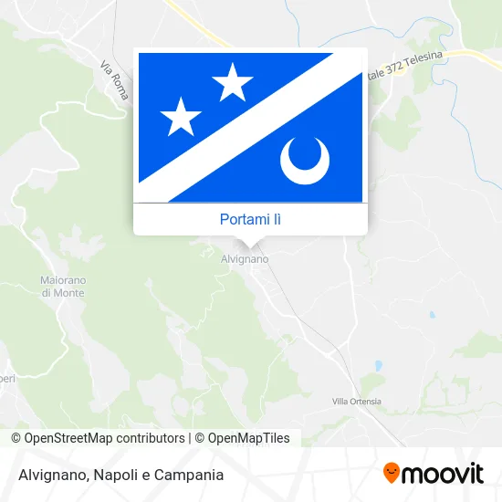Mappa Alvignano