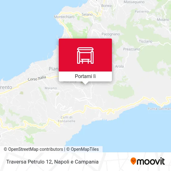 Mappa Traversa Petrulo 12