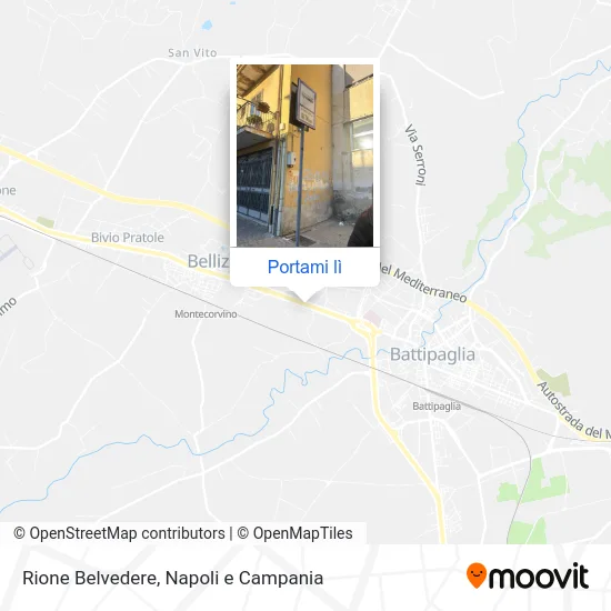 Mappa Rione Belvedere