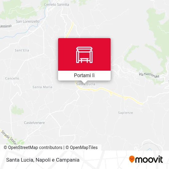 Mappa Santa Lucia