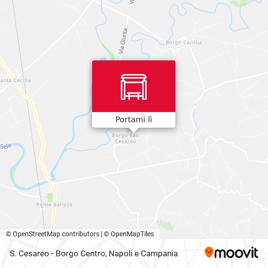 Mappa S. Cesareo - Borgo Centro