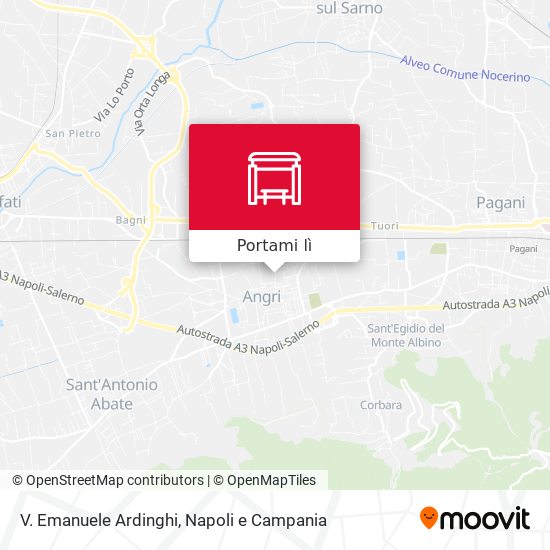 Mappa V. Emanuele Ardinghi