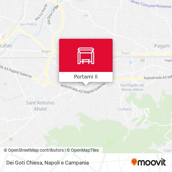 Mappa Dei Goti Chiesa
