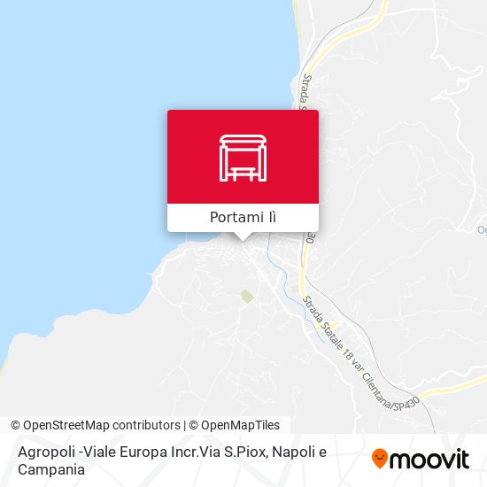 Mappa Agropoli -Viale Europa Incr.Via S.Piox