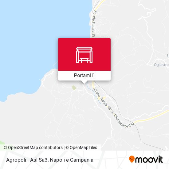 Mappa Agropoli -  Asl Sa3