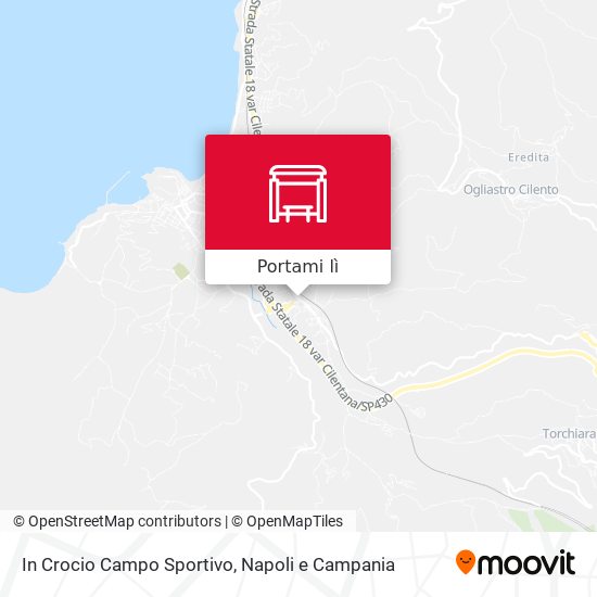 Mappa In Crocio Campo Sportivo