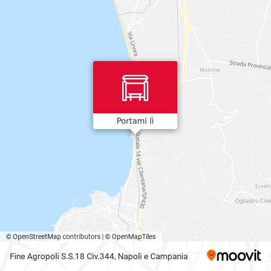 Mappa Fine Agropoli S.S.18 Civ.344