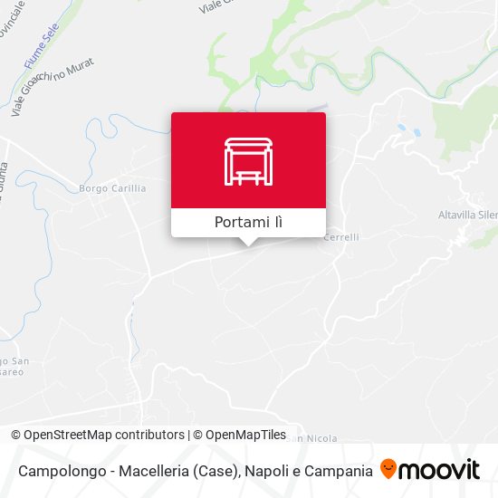 Mappa Campolongo - Macelleria (Case)