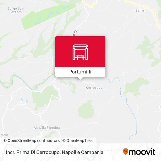 Mappa Incr. Prima Di Cerrocupo