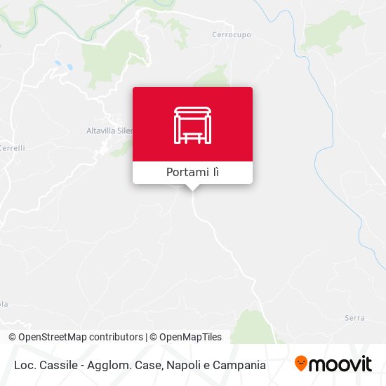 Mappa Loc. Cassile - Agglom. Case