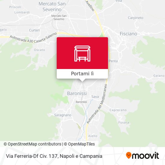 Mappa Via Ferreria-Df Civ. 137