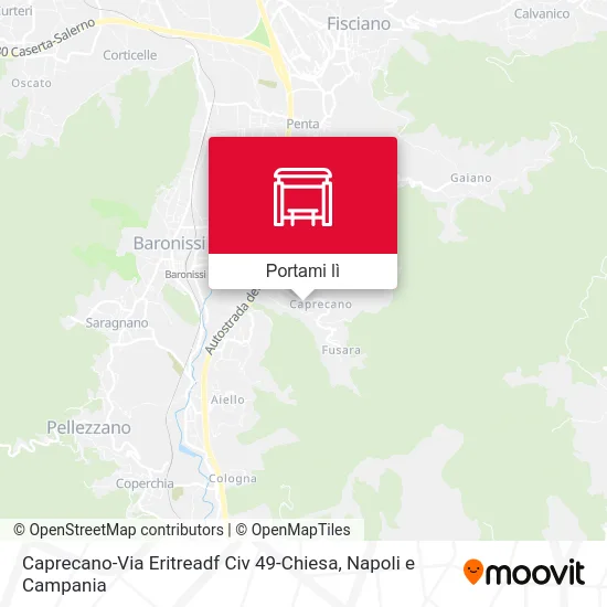 Mappa Caprecano-Via Eritreadf Civ 49-Chiesa