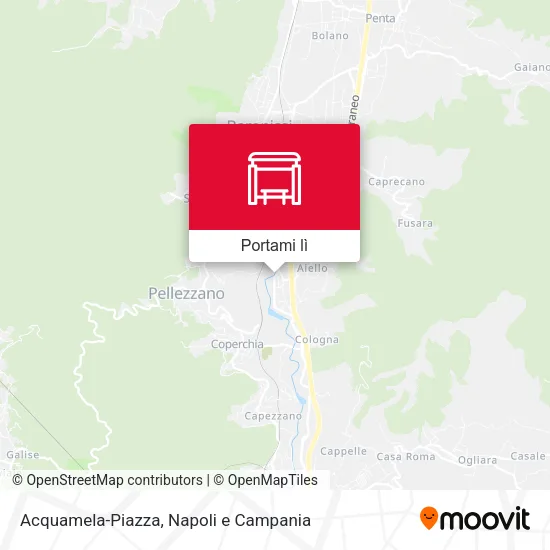 Mappa Acquamela-Piazza