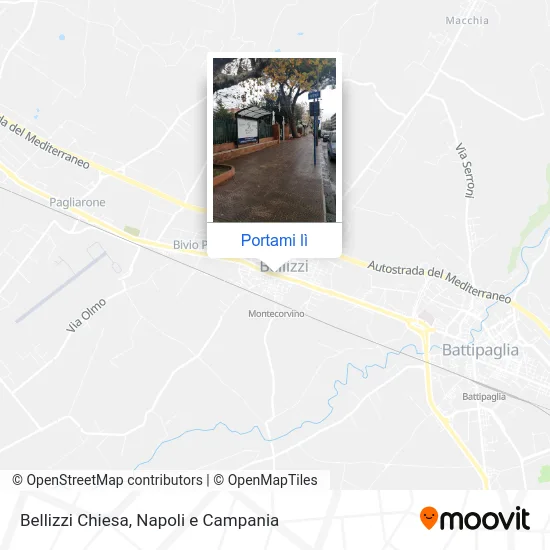 Mappa Bellizzi Chiesa