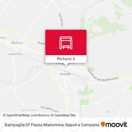 Mappa Battipaglia-Df Piazza Madonnina