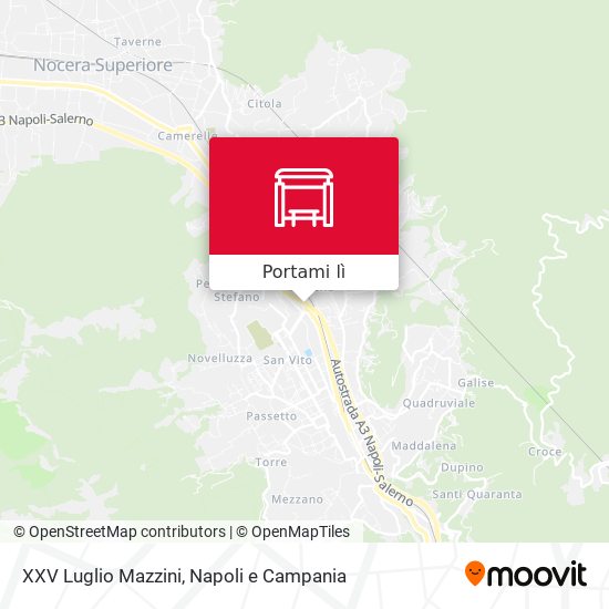 Mappa XXV Luglio Mazzini