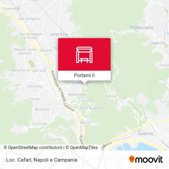 Mappa Loc. Cafari