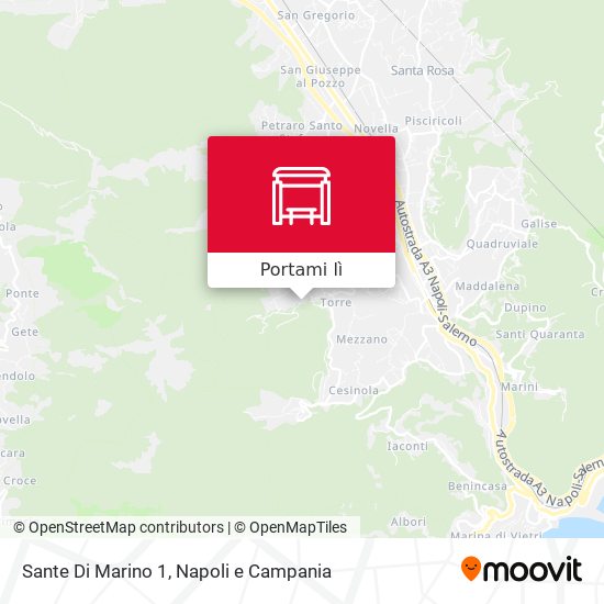 Mappa Sante Di Marino 1