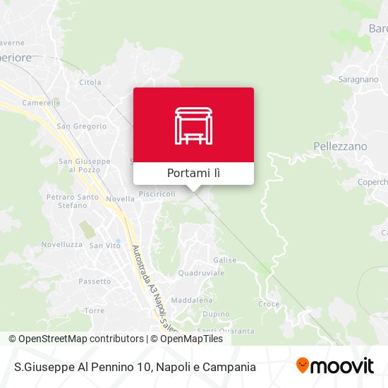 Mappa S.Giuseppe Al Pennino 10