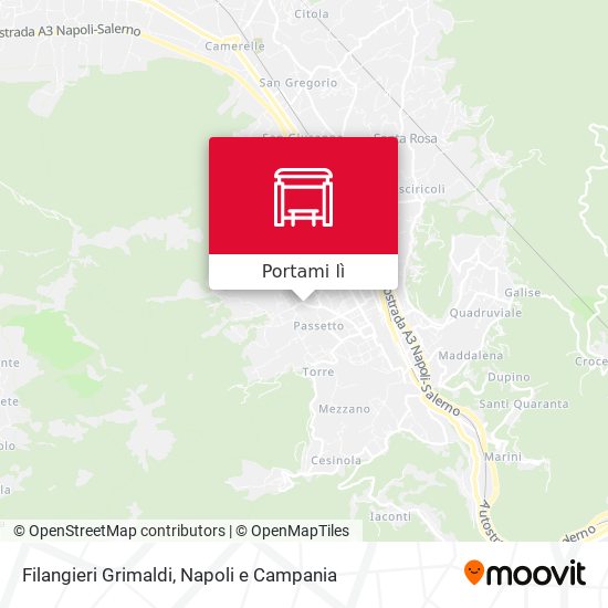 Mappa Filangieri Grimaldi