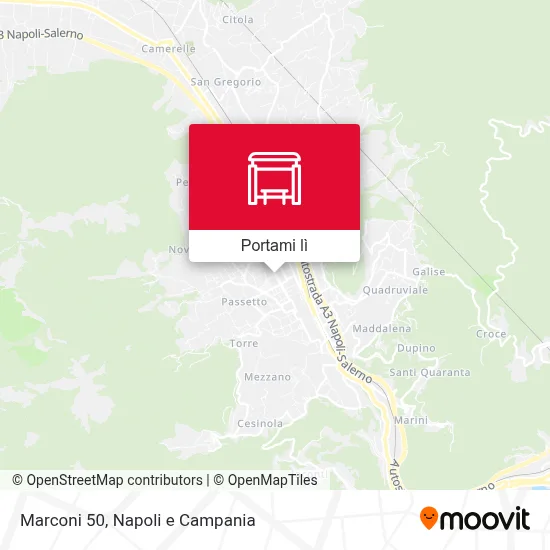 Mappa Marconi 50