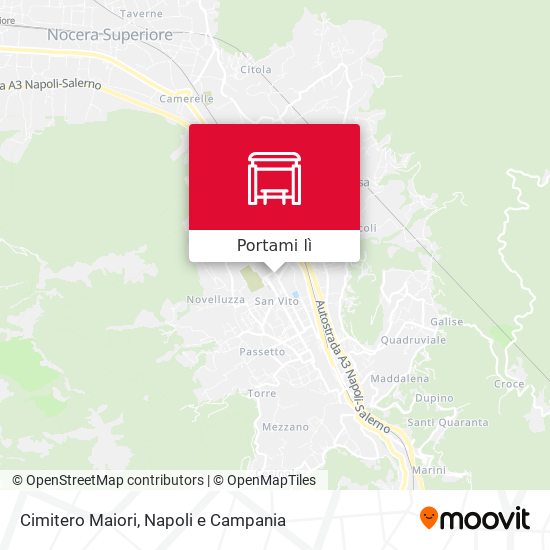 Mappa Cimitero Maiori