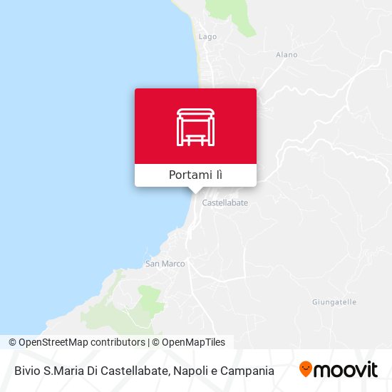 Mappa Bivio S.Maria Di Castellabate