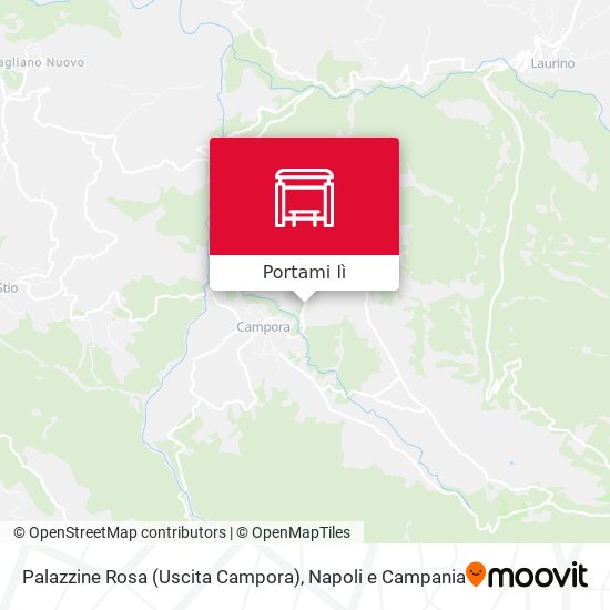 Mappa Palazzine Rosa (Uscita Campora)