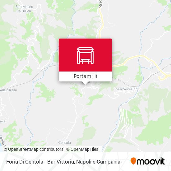 Mappa Foria Di Centola - Bar Vittoria