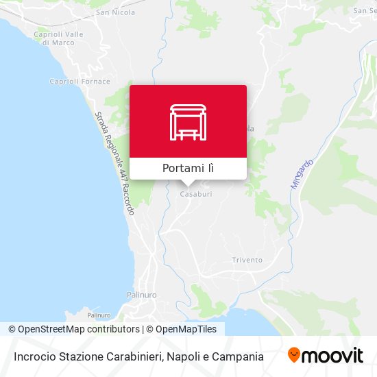 Mappa Incrocio Stazione Carabinieri