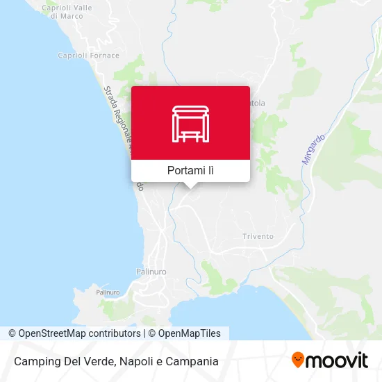 Mappa Camping Del Verde