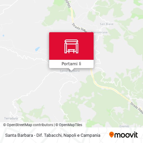 Mappa Santa Barbara - Dif. Tabacchi