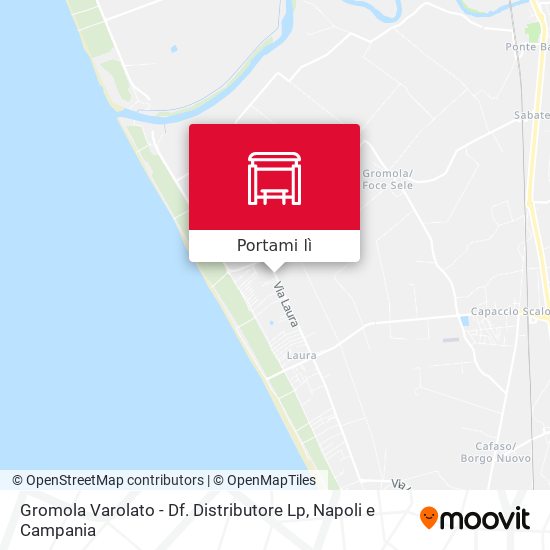 Mappa Gromola Varolato - Df. Distributore Lp