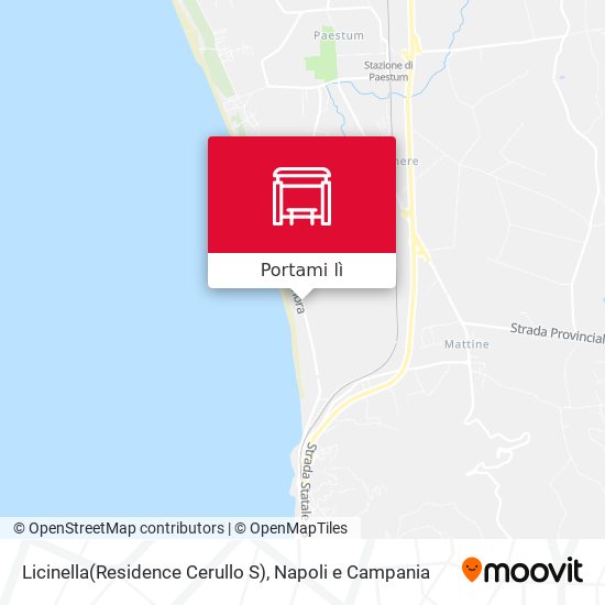 Mappa Licinella(Residence Cerullo S)