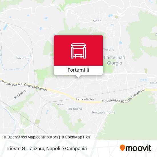 Mappa Trieste G. Lanzara