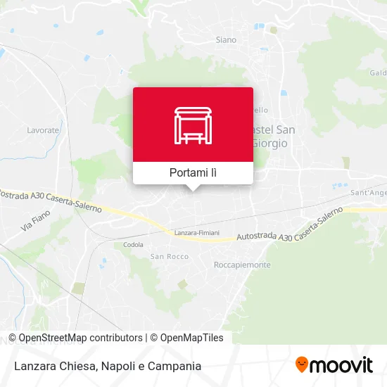 Mappa Lanzara Chiesa