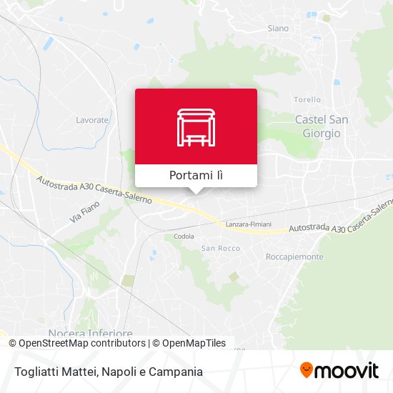Mappa Togliatti Mattei